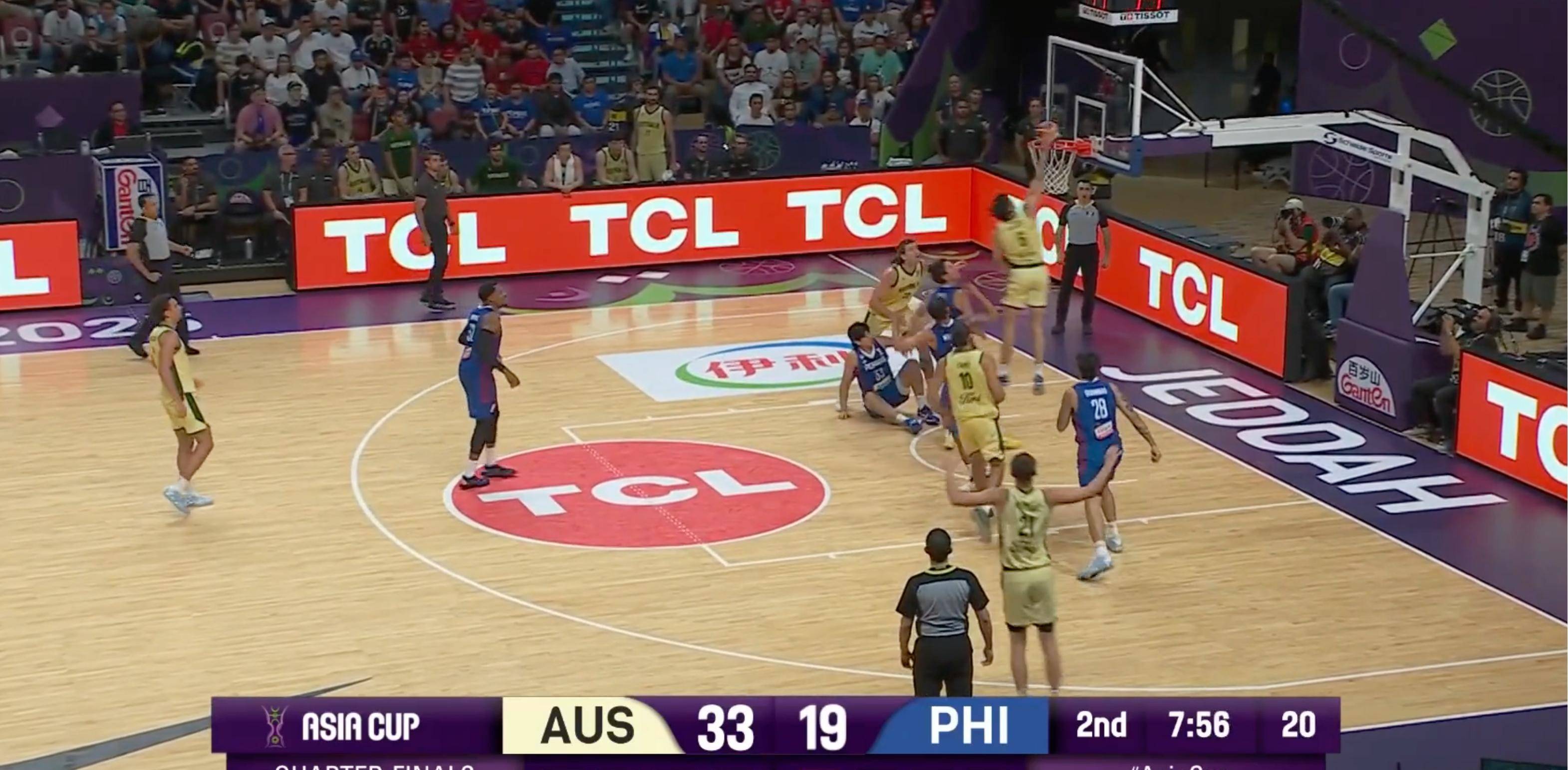 男篮四强产生：澳大利亚晋级决赛